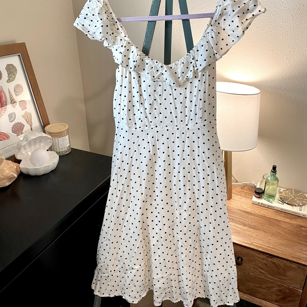 Sun dress with ruffles